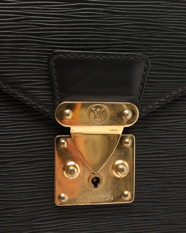 Louis Vuitton Epi Serviette Ambassador Business Bag in Leather from A Retro Tale, photo 6 of 11