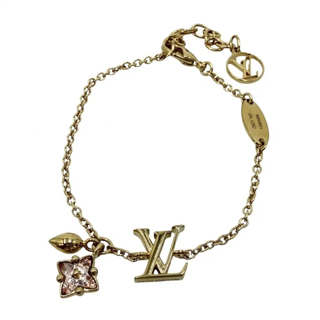 Louis Vuitton Bracelet Monogram Flower Loulou Glam Star Gold in Gold from The Reluxe