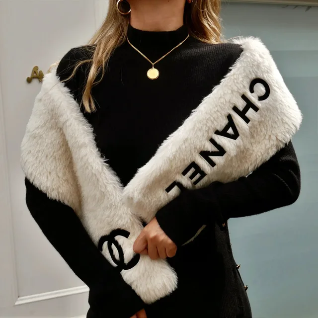 Chanel Fall 1994 Runway Fur Scarf from AMORE Vintage Tokyo