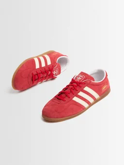 adidas Originals Low-top sneakers with flat sole in 0% Calf, photo 3 of 6 from LUISAVIAROMA