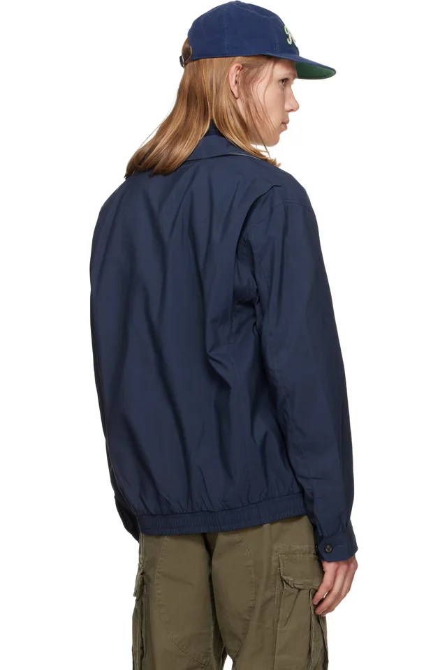 Polo Ralph Lauren Navy Bi-Swing Jacket, photo 3 of 4 from SSENSE