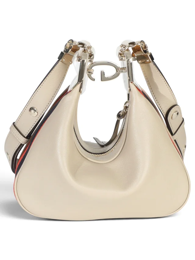 Gucci Beige Smooth Leather Attache Bag Small in Beige Leather from Season 2 Consign, photo 4 of 9