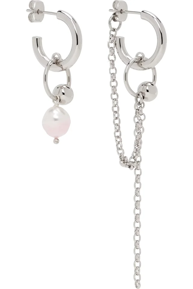 Justine Clenquet Nikki Earrings, photo 2 of 3 from SSENSE