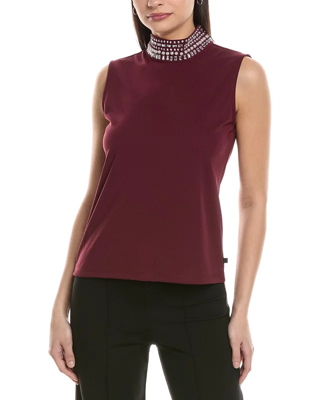 KARL LAGERFELD Embellished Blouse, image 1 of 1 from Gilt