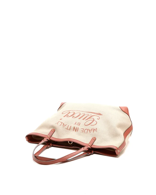 Gucci Craft Tote Bag in Canvas from A Retro Tale, photo 4 of 8