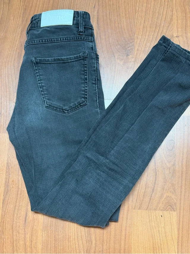 Acne Black Skinny Jeans With Back Pocket Detail in black from Poshmark