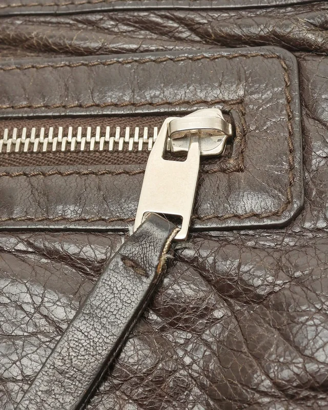 Balenciaga City Clip Clutch Bag in Canvas from A Retro Tale, photo 7 of 12
