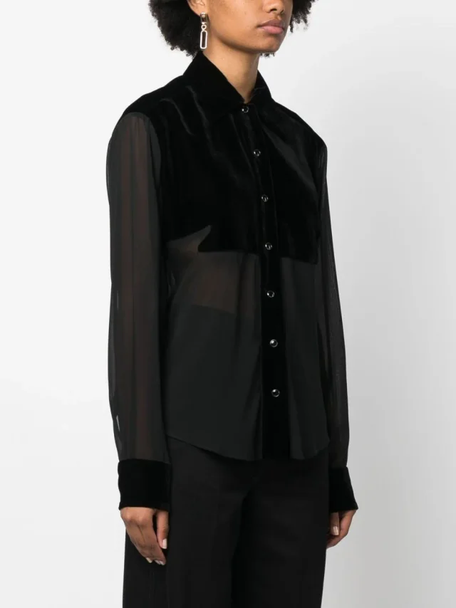 Tom Ford Silk Georgette Shirt, photo 5 of 5 from Balardi