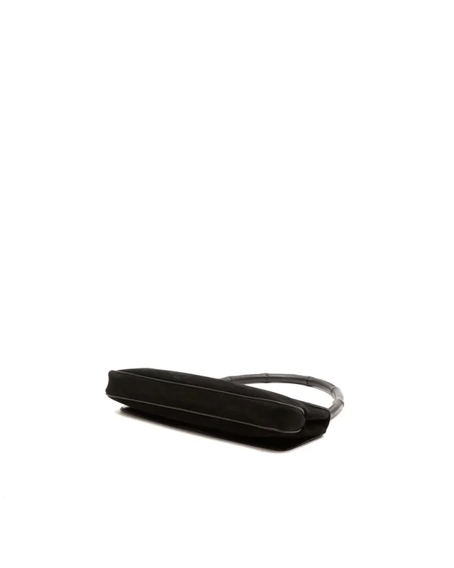Gucci Tom Ford Suede Bamboo Shoulder Bag in Suede from A Retro Tale, photo 5 of 8