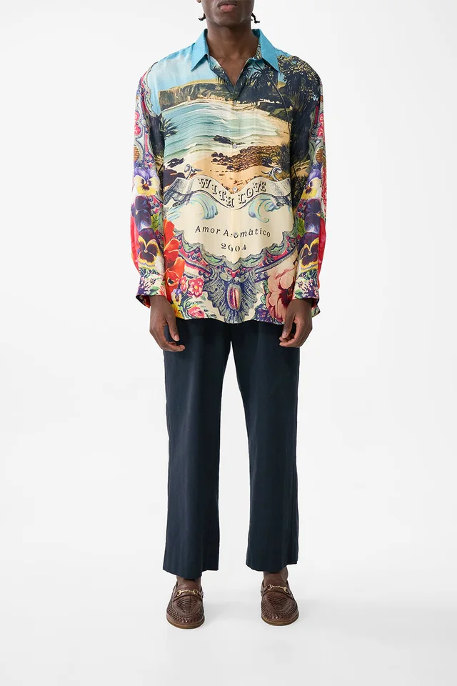 Camilla eBoutique LONG SLEEVE OVERSIZED SHIRT BATHING BOMBSHELL from CAMILLA, photo 1 of 1