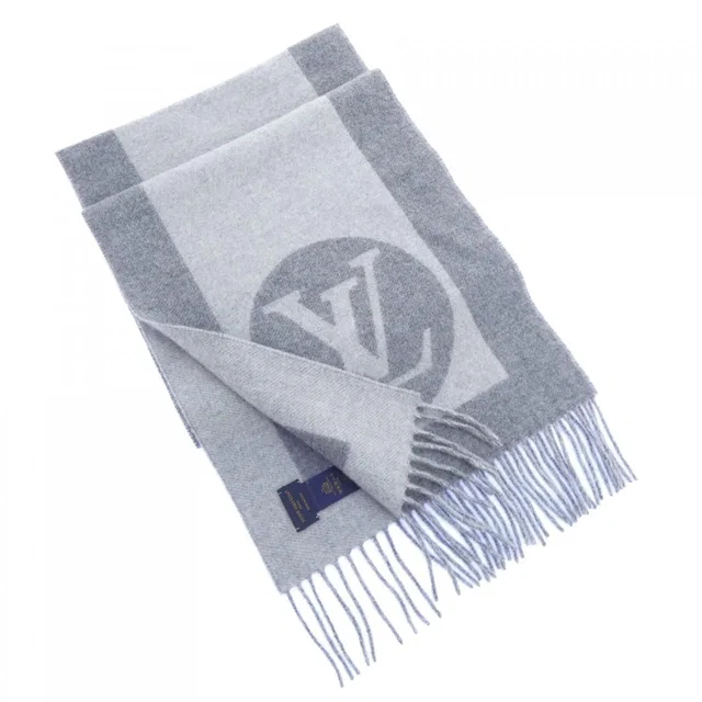 Louis Vuitton Echarpe Cardiff Scarf in Cashmere from The Reluxe