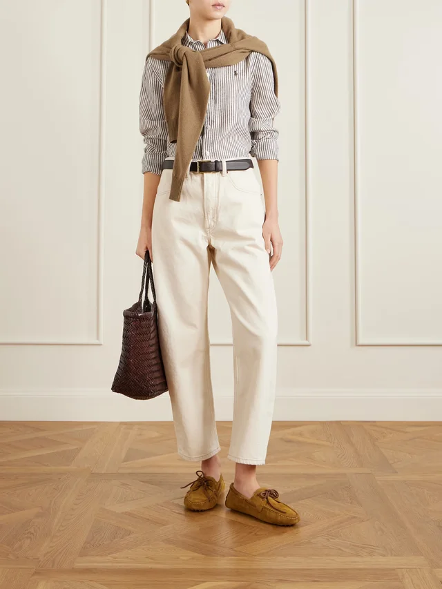 POLO RALPH LAUREN Boyfriend jeans in White, photo 2 of 2 from NET-A-PORTER (Canada)