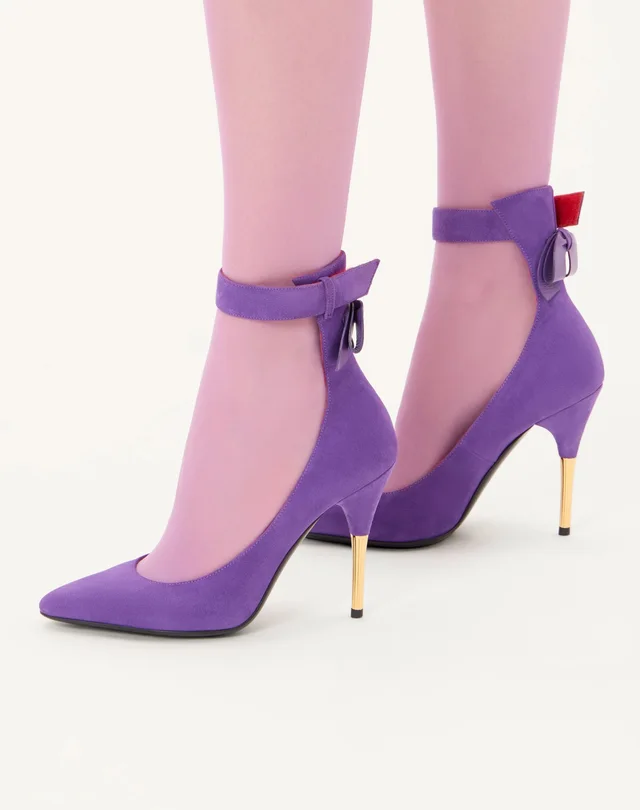 Valentino Fatale T Ankle-Strap Heeled Pumps, photo 3 of 6 from SENSER