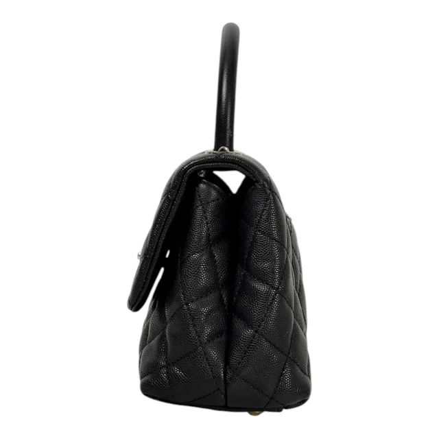 Chanel Small Black Coco in Caviar Bag in Black Caviar leather from Luxury Promise, photo 2 of 2