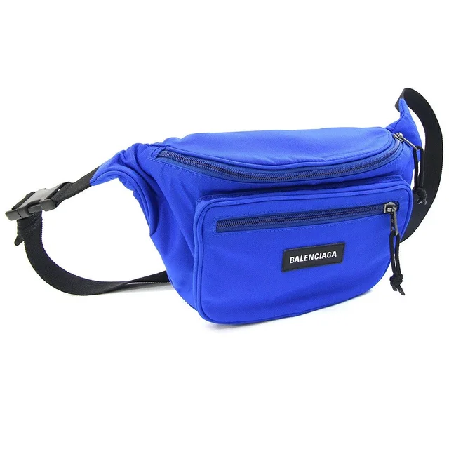 Balenciaga Explorer Body Belt Bum Crossbody Bag Blue Canvas Waist Shoulder in blue Canvas from Poshmark