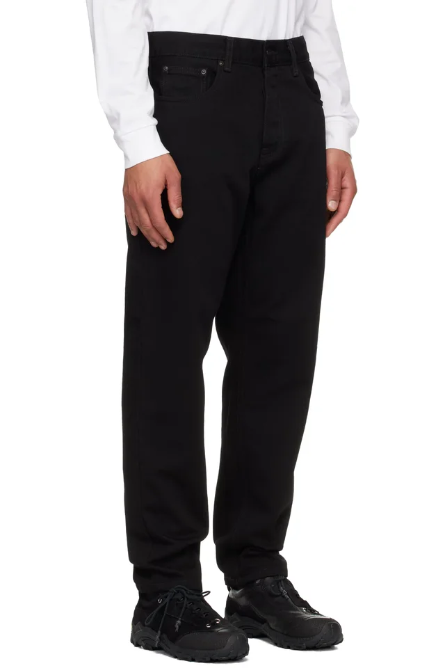 Carhartt Work In Progress Black Newel Jeans, photo 2 of 4 from SSENSE