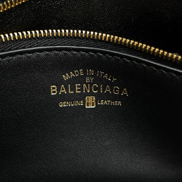 Balenciaga Bowling bag Black832920 Calf Leather Size Small in Calfskin from GALLERY RARE, photo 15 of 17
