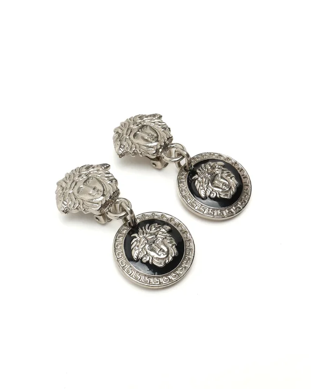 Versace Medusa Clip-on Earring from A Retro Tale, photo 2 of 3