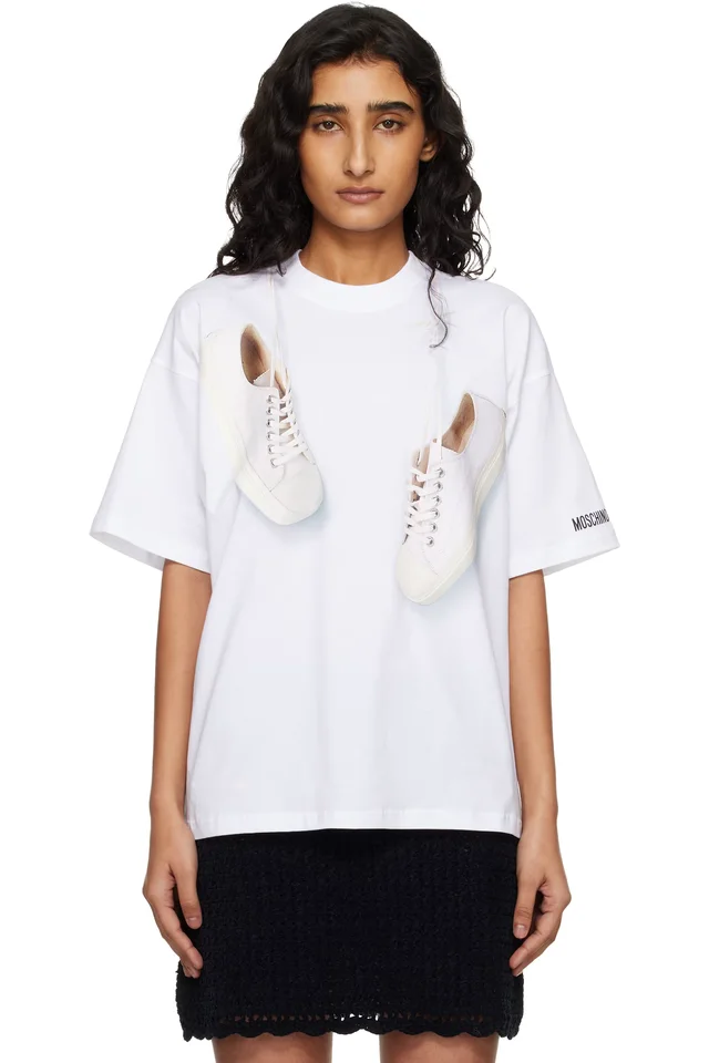 White Organic Cotton Jersey T-shirt