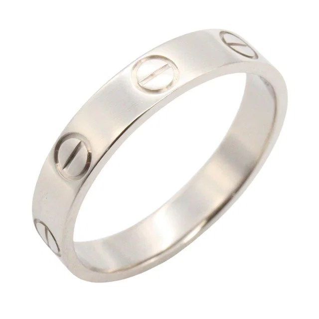 Cartier Mini Love Ring Au750 Ring Size 10 from LuxUness