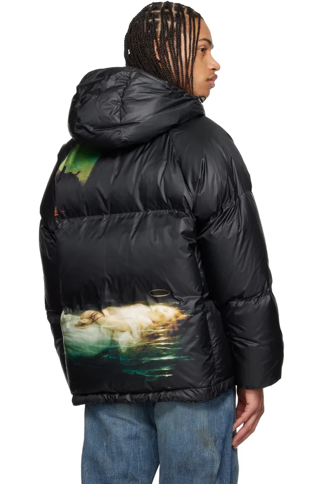 UNDERCOVER SSENSE Exclusive Black UC2E9204 Down Jacket, photo 3 of 4 from SSENSE