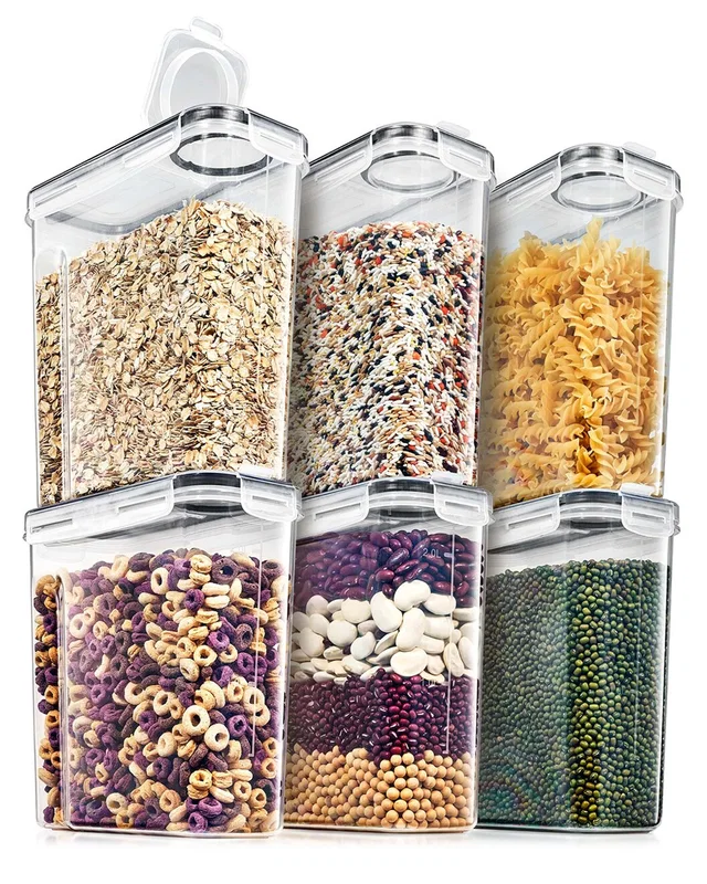 Sorbus Set of 6 Airtight Food Storage Dispensers, image 1 of 1 from Rue La La