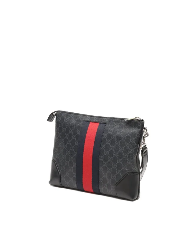 Gucci GG Supreme Clutch Bag in Canvas from A Retro Tale, photo 3 of 8