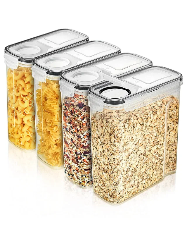 Sorbus Set of 4 Airtight Food Storage Dispensers, image 1 of 1 from Rue La La