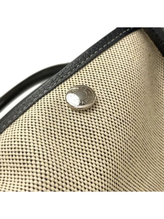 Hermès Garden Party Pm Silver Tote Toile in silver|gray Canvas from Poshmark, photo 15 of 15
