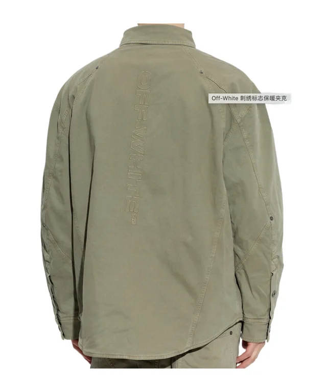 Off-White Racing Staff Button-Up Overshirt, photo 5 of 6 from SENSER