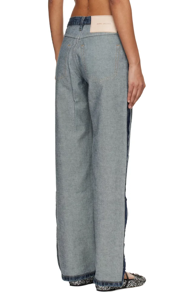 Marc Jacobs Blue Imperfectly Perfect Jeans, photo 3 of 4 from SSENSE