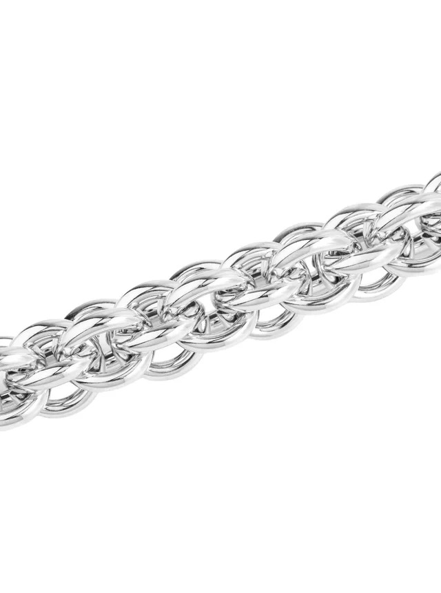 FEDERICA TOSI Necklace LACE CHRISTY with silver and silver-colored metal details, women, photo 6 of 6 from Gaudenzi Boutique