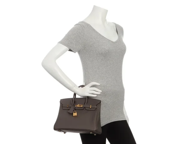 Hermès Etain Swift Birkin 25 in Taupe Swift leather from Ann's Fabulous Finds, photo 2 of 2