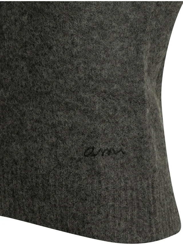 Ami Paris V-neck logo-embroidered sweater, photo 4 of 4 from SENSER