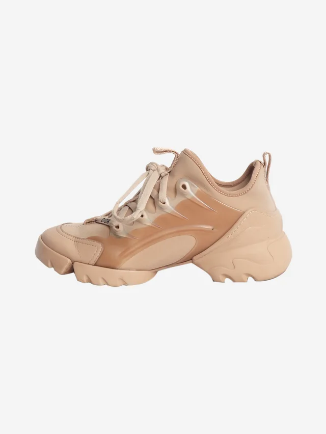 Dior Neutral D-connect trainers - size EU 37.5 (UK 4.5) from Sign of the Times