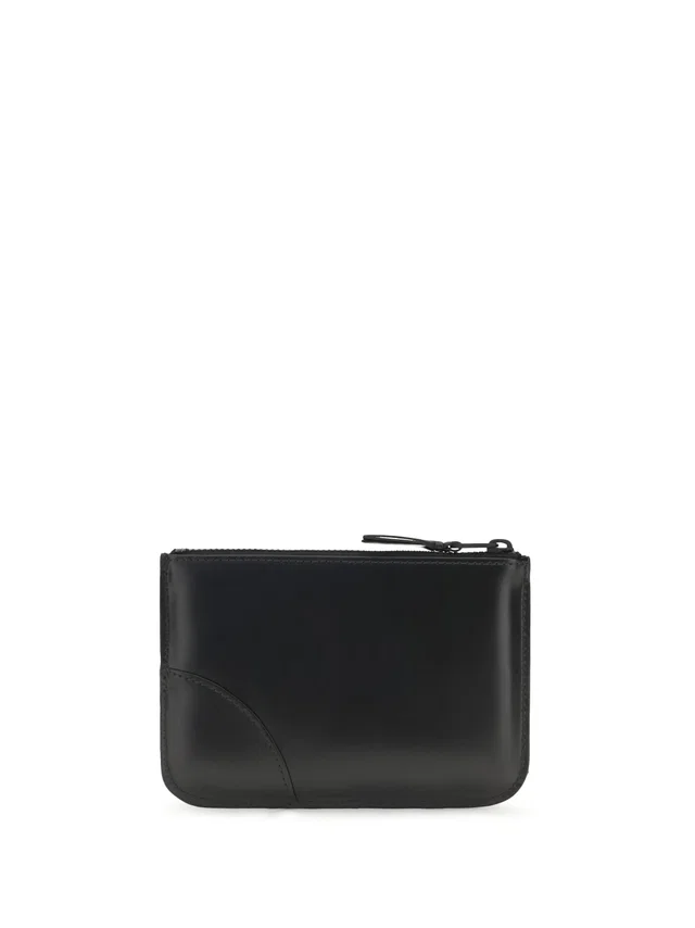 Comme des Garçons Leather Zip — Black Calf in Black Leather from HEWI