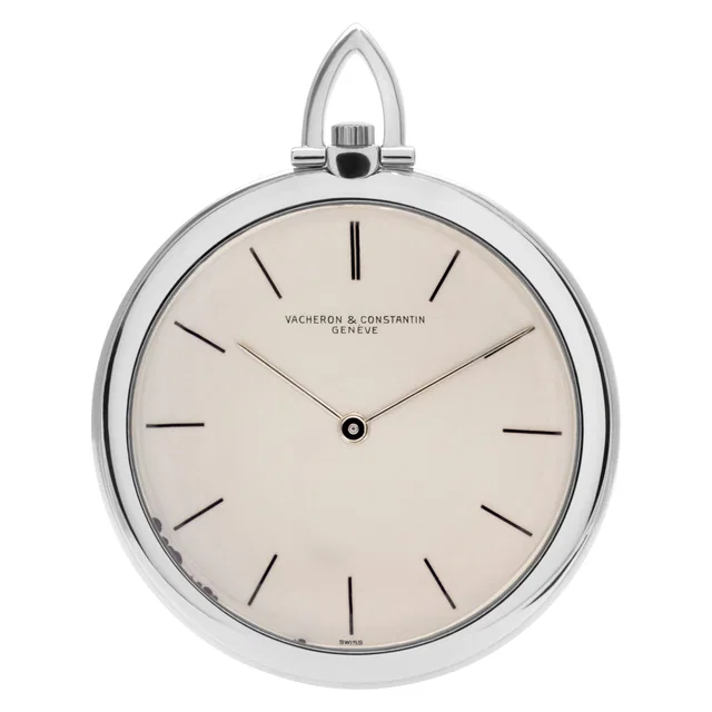 Vacheron Constantin pocket watch 46mm 4601 in White Gold from Gray And Sons