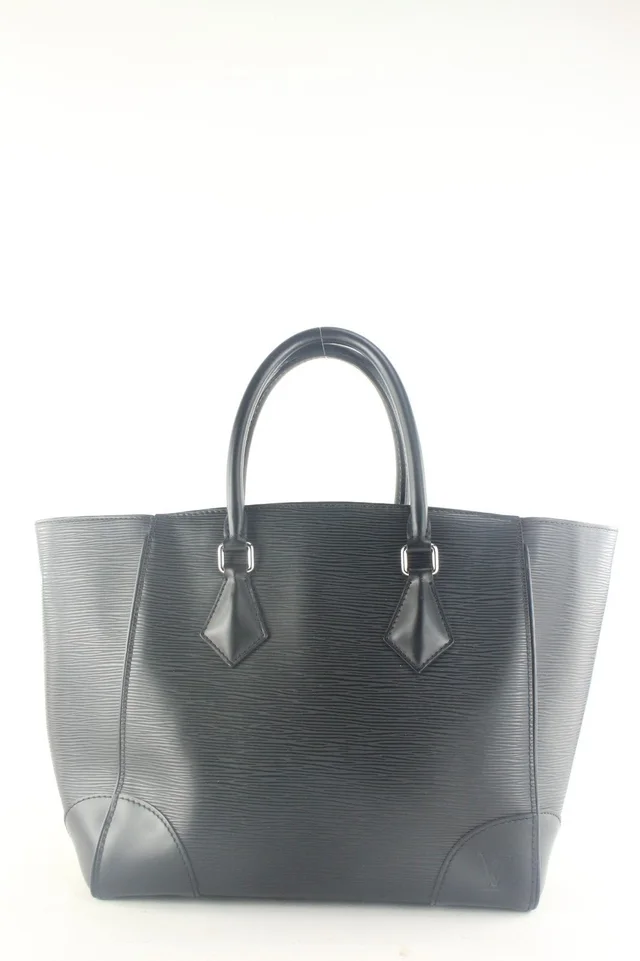 Louis Vuitton Black Epi Noir Phenix MM 2way in Black Leather from Bagriculture