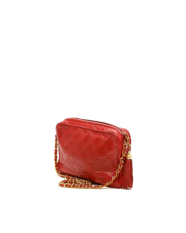 Chanel CC Camera Tassel Bag in Leather from A Retro Tale, photo 3 of 11