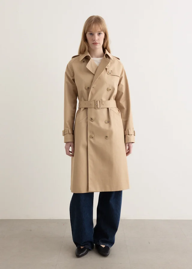 A.P.C. Greta Trench in Beige from Incu, photo 1 of 1