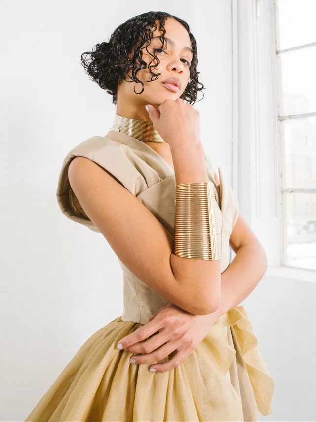 Escada Wire Arm Cuff from Arcade Vintage