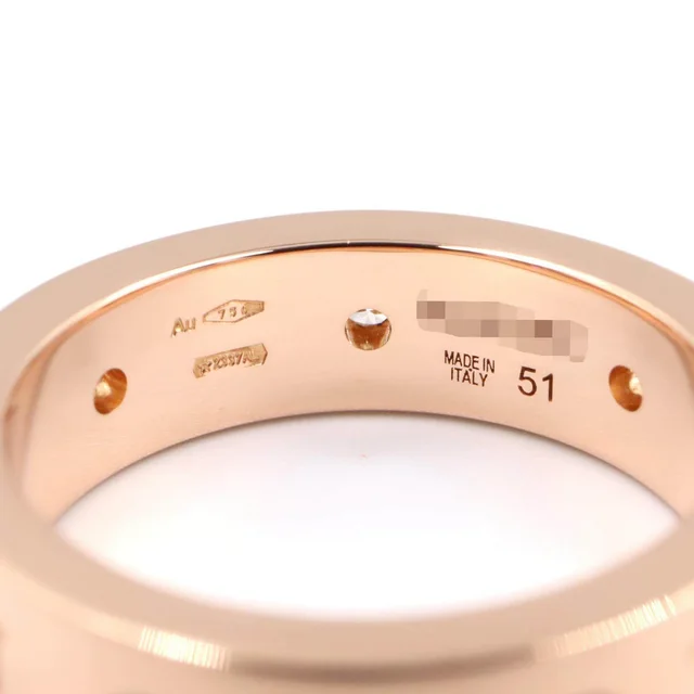 Bvlgari Roman Sorbet Au750 7PD Ring Size 10 from LuxUness, photo 2 of 2