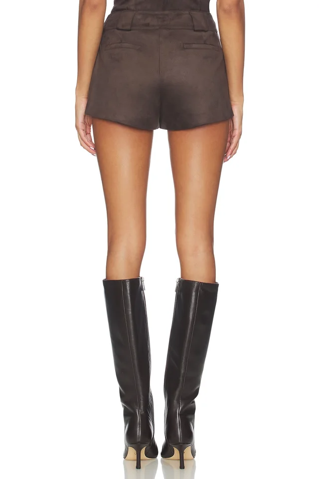 Tularosa Irene Short in Espresso Brown, photo 4 of 6 from REVOLVE (Canada)