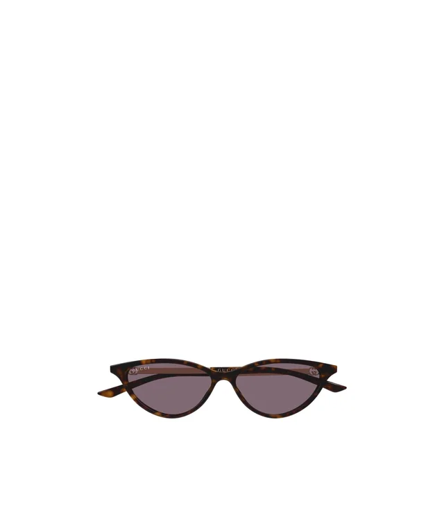 Emblem Cat-Eye Sunglasses