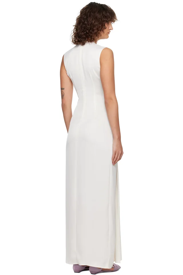Beaufille Off-White Imogen Maxi Dress, photo 3 of 4 from SSENSE