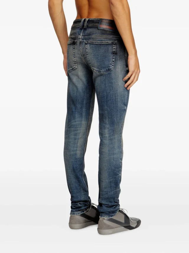Diesel skinny jeans low waist 1979 Sleenker in Blue, photo 4 of 5 from FARFETCH