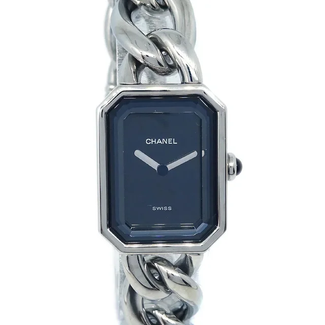 Chanel Premiere Quartz Watch Silver SS #L in Silver from AMORE Vintage Tokyo