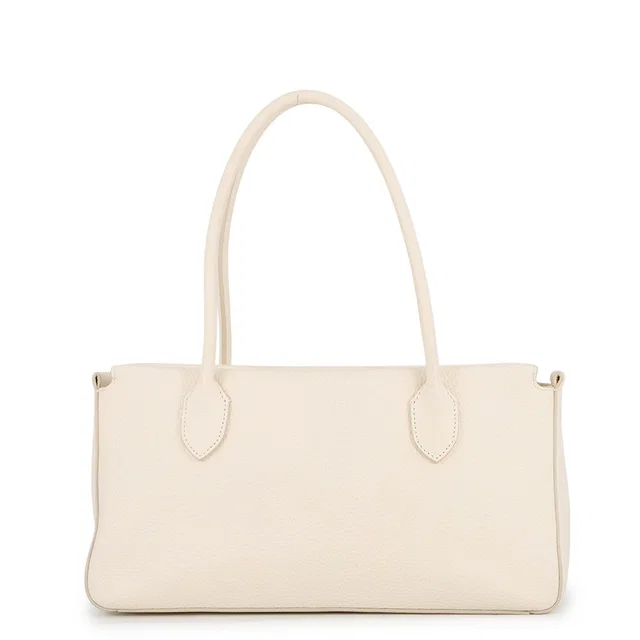 The Row E/W Top Handle Bag milkW1285L133 Leather in Leather from GALLERY RARE