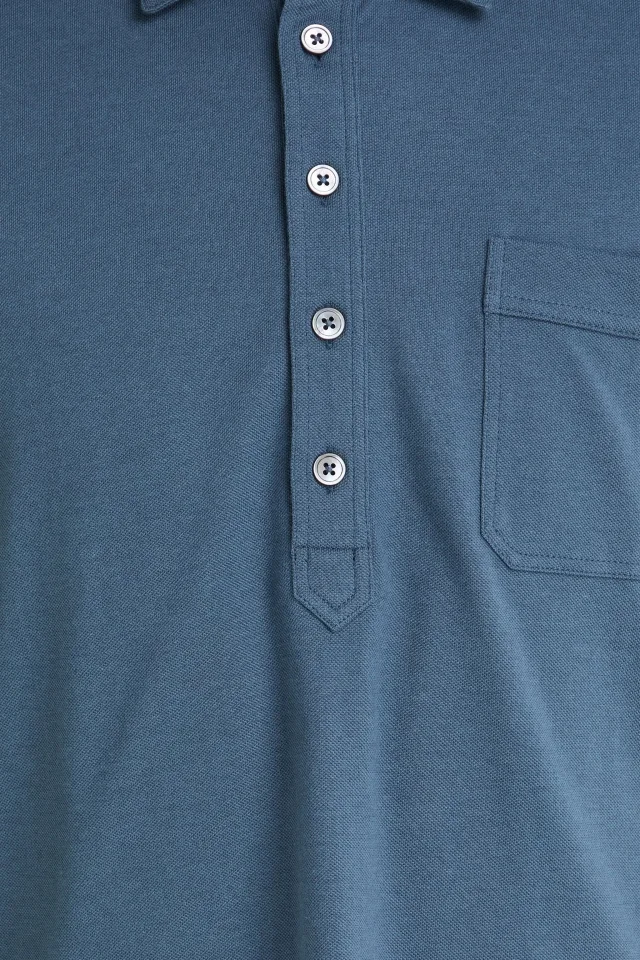 Tom Ford Cotton and Silk-Blend Piqué Long-Sleeve Polo Shirt, photo 4 of 4 from THE OUTNET