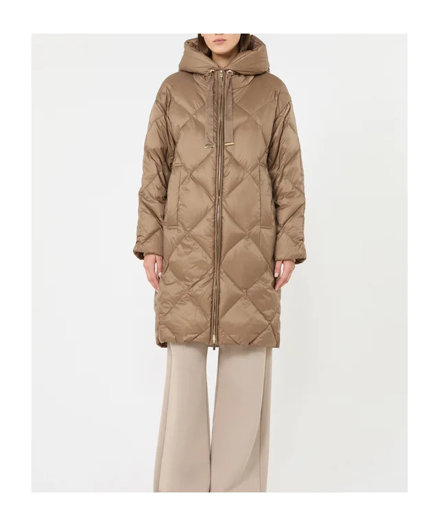 Max Mara The Cube Mtctrefe Hooded Midi Puffer Jacket, photo 2 of 5 from SENSER